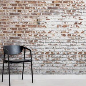 Plastered Brick Wallpaper
