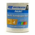 NORTON NO-FIL SANDPAPER ROLL 10M