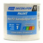 NORTON NO-FIL SANDPAPER ROLL 10M