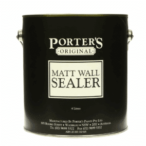 Porters Matt Wall Sealer