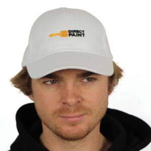 Direct Paint White Baseball Cap