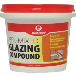 Red Devil Glazing Compound
