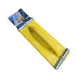 Norton Expert Lightweight Sanding Float with ergonomic handle and metal clamps for securing sanding sheets. Hand sanding tool for plaster, drywall and surface preparation.