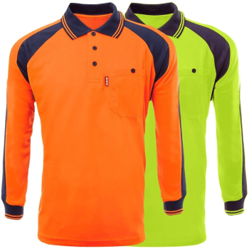 BAD HiVis Polo LS