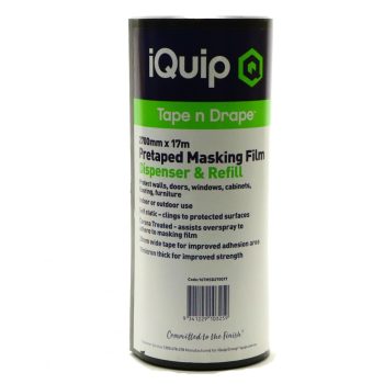 IQUIP PRETAPED MASKING FILM COMPLETE